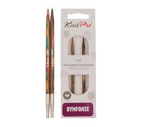 KnitPro Symfonie - Punte intercambiabili in Legno per Ferro Circolare (Non Incluso) 4.50