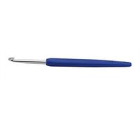 KnitPro Uncinetto Softgrip 30910 Alluminio Argento Onde 4,50 Millimetri, Campanula
