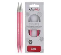 KnitPro Zing: Ferri da Maglia: circolari: intercambiabili: Normali: 6,50 mm, Alluminio Metallo, Multicolore
