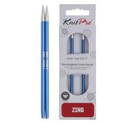 KnitPro Zing Ferri da maglia circolari intercambiabili 4,00 mm Alluminio Zaffiro