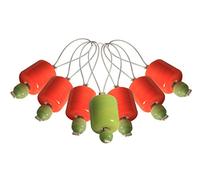 KnitPro Zooni Segnapunti, Holz, Orange, Green, One Size, 7 unità