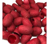 Knitsilk Bozzoli di seta tinti a mano, fibre di seta di gelso, confezione da 30 (Ruby Blaze)
