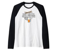 Knitter Craft Beer Drinker Drop The Knit Grab The Beer Maglia con Maniche Raglan