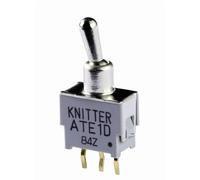Knitter-Switch ATE 1D-RA Interruttore a levetta 48 V DC/AC 0.05 A 1 x On / On
