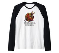 Knitter Yarn Crafter Not A Phobia It's A Hobby Maglia con Maniche Raglan