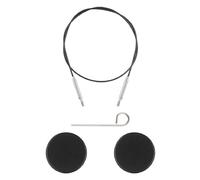 Knitter's Pride Thin&Flex Swivel 360 cavo di ricambio per ferri circolari 40 cm nero - 1 unità