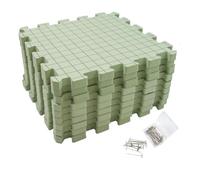 Knitting Blocking Mats - Blocking Mats | Blockingg Boards with Grids | Lightweight Blockings Board with T-Needles for Handcraft Projects, Knitting And Crocheting Mat for Blockings Handcrafts