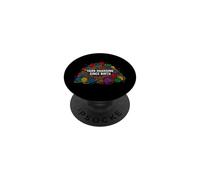 Knitting Crochet Yarn Hoarding Since Birth Crafter PopSockets PopGrip Adesivo