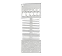 Knitting Gauge Crochet - Yarn Spinner Measuring Ruler