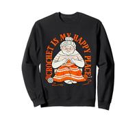 Knitting Is My Creative Haven Grandma Knitter Felpa