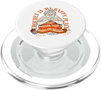Knitting Is My Creative Haven Grandma Knitter PopSockets PopGrip per MagSafe