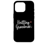 Knitting Lover Grandma Crocheting Women Custodia per iPhone 16 Pro