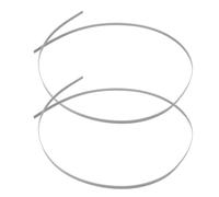 Knitting Machine Tight Strip Bar Cable Plastic Replacement Parts for Silver Reed SRP50 SRP60 SRP60N Knitting Machines 2PCS Set 0.6cm Width 91cm Length