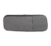 Knitting Needle Case Woven Storage Bag Gray Practical Protection Organizer for Crochet Enthusiasts