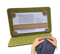 Knitting Pattern Holder, Crochet Pattern Chart Holder, Magnetic Pattern Holder, Foldable Pattern Holder, Easy To Fix Knitting Holder, Crochet Project Organizer, Adjustable Pattern Stand, Portable