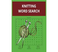 Knitting Word Search: Knitting Word Search Puzzle Book