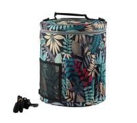 Knitting Yarn Carrier - Durable Fabric Bag, Lightweight Storage Solution, Multi Pocket Design, Reusable Textile Container | Handmade Craft Transport, Wool Organization Support, Creative Studio Use