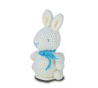KNITTY CRITTERS Hello Crafts - Kit Amigurumi - Coniglietto Cioccolato Blu - Kit uncinetto