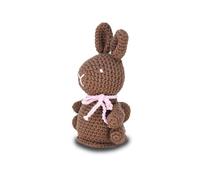 KNITTY CRITTERS Hello Crafts - Kit Amigurumi - Coniglietto Cioccolato Marrone - Kit uncinetto