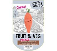 KNITTY CRITTERS Hello Crafts - Kit per uncinetto a forma di carota
