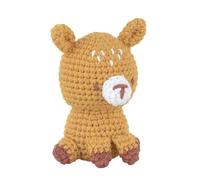 KNITTY CRITTERS Hello Crafts - Pouch Pals - Toffee The Deer - Kit per uncinetto