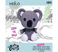 Knitty Critters Safari Logan Il Koala Kit Per Crochet DIY Amigurumi CC031