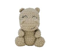 Knitty Critters - Yarnimals - Dollie The Hippo | Kit per uncinetto adatto ai principianti con filato riciclato