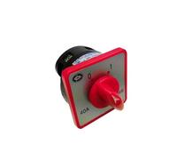 KNIUWMBMH Interruttore rotativo a 2 Posizioni, contatti elettrici in Argento, Interruttore a camme Universale, 7,5 kW, 40 A, 1 Livello HZ5-40/7,5 L01