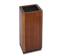 Knives Rack Magnetic - Wood 24,6 cm Kitchen Block | Knife Block Without Knives with Rotatable Without Kniveş, 360° Rotatable Double-Sided Magnetic Kniveş Stand | for Kitchen Home