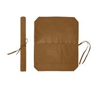 Knives Roll Bag Canvas - Waxed Canvas Chef Knifes Roll Bag, Roll Up Knives Bag, 7 Slots Canvas Chef Knives Roll Bag Canvas Knifes Case With An Adjustable Shoulder Strap for Kitchen Knifes Tool