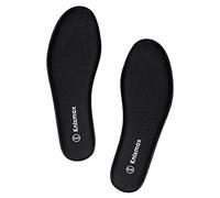 Knixmax Donna Uomo Solette in Memory Foam Inserti per scarpe Comfort Assorbimento degli urti Imbottitura per il supporto del piede Suole interne Memory Foam Nero per uomo 42EU