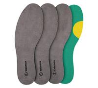 Knixmax Donna Uomo Solette in Memory Foam Inserti per scarpe Comfort Assorbimento degli urti Imbottitura per il supporto del piede Suole interne Morbido 2 paia Grigio 42EU