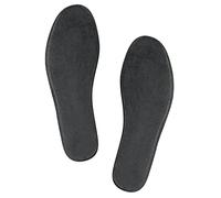 Knixmax Donna Uomo Solette in Memory Foam Inserti per scarpe Comfort Assorbimento degli urti Imbottitura per il supporto del piede Suole interne Velluto Grigio 40EU