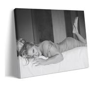 KNKncnv Actress AMY SCHUMER Poster decorativo su tela, per soggiorno, camera da letto, decorazione da parete, per camera da letto, 60 x 90 cm