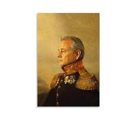 KNKncnv Bill Murray, poster decorativo da parete, per soggiorno, camera da letto, decorazione moderna per camera da letto, 60 x 90 cm