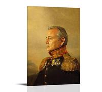 KNKncnv Bill Murray, poster decorativo da parete, per soggiorno, camera da letto, decorazione moderna per camera da letto, 30 x 45 cm
