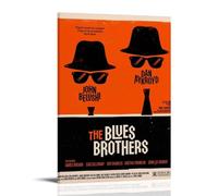 KNKncnv Blues Brothers Movie Poster decorativo da parete, per soggiorno, camera da letto, decorazione moderna per camera da letto, 20 x 30 pollici (50 x 75 cm)