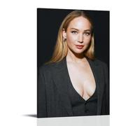KNKncnv JENNIFER LAWRENCE Beauty poster decorativo da parete, per soggiorno, camera da letto, decorazione moderna per camera da letto, 20 x 30 pollici (50 x 75 cm)