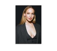 KNKncnv JENNIFER LAWRENCE Beauty poster decorativo da parete, per soggiorno, camera da letto, decorazione moderna per camera da letto, 60 x 90 cm