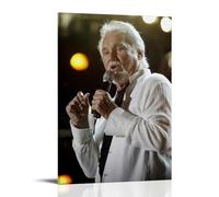 KNKncnv Kenny Rogers Singer Art, poster decorativo da parete, per soggiorno, camera da letto, decorazione moderna per camera da letto, 30 x 45 cm