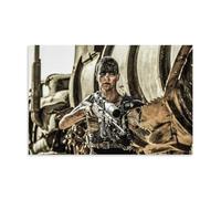 KNKncnv Mad Max Fury Road Movie Actress, poster decorativo da parete, per soggiorno, camera da letto, decorazione da parete, per camera da letto, 20 x 30 pollici (50 x 75 cm)
