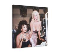 KNKncnv SOPHIA LOREN JAYNE MANSFIELD, poster decorativo da parete, per soggiorno, camera da letto, decorazione moderna per camera da letto, 20 x 20 pollici (50 x 50 cm)