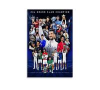 KNKncnv Tennis Player Novak Djokovic, poster decorativo da parete, per soggiorno, camera da letto, pittura da parete, decorazione moderna per la camera da letto, 30 x 45 cm