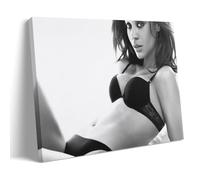 KNKncnv Zoe Saldana Art Poster decorativo da parete, per soggiorno, camera da letto, decorazione moderna per camera da letto, 20 x 30 pollici (50 x 75 cm)