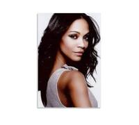 KNKncnv Zoe Saldana Poster decorativo da parete, per soggiorno, camera da letto, decorazione moderna per camera da letto, 40 x 60 cm
