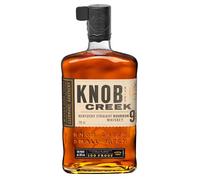 Knob Creek Bourbon Whisky, Whisky dei "vecchi tempi" dal gusto robusto e inteso, 9 anni di invecchiamento - 1 bottiglia da 700ml