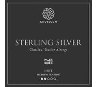 KNOBLOCH STRINGS THE ART OF VIBRATION 300SSQ STERLING SILVER QZ Nylon Medium Tension 33.5