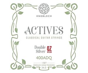 Knobloch strings the art of vibration 400ADQ - Actives Double Silver QZ Nylon, Corde tensione medio-alta 34.0