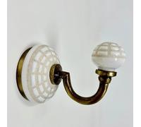 Knobs By Blossom Gancio in ceramica (crema e bianco)