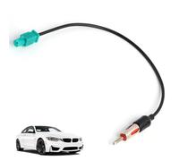 Knocery Adattatore Antenna Autoradio, Connettore Radio Auto Universali, Fakra Z Maschio a DIN Maschio Cavo Spinotto Antenna Autoradio, Adattatore per DAB FM AM Stereo Radio